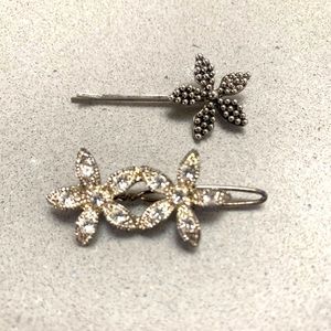 SPARKLY FLORAL HAIR ACCESSORIES